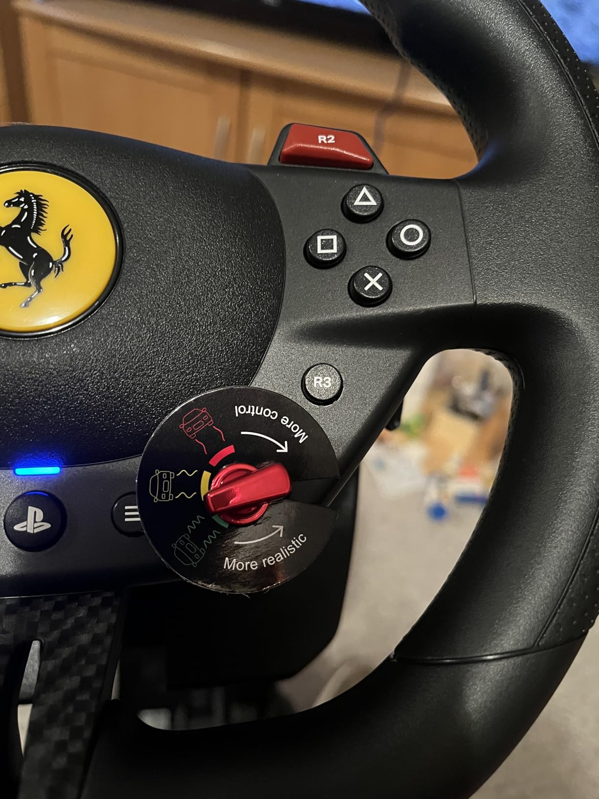 Thrustmaster T98 Ferrari 296 GTB - Racing Wheel and Pedal Set - PS5 & PC customer photo 1