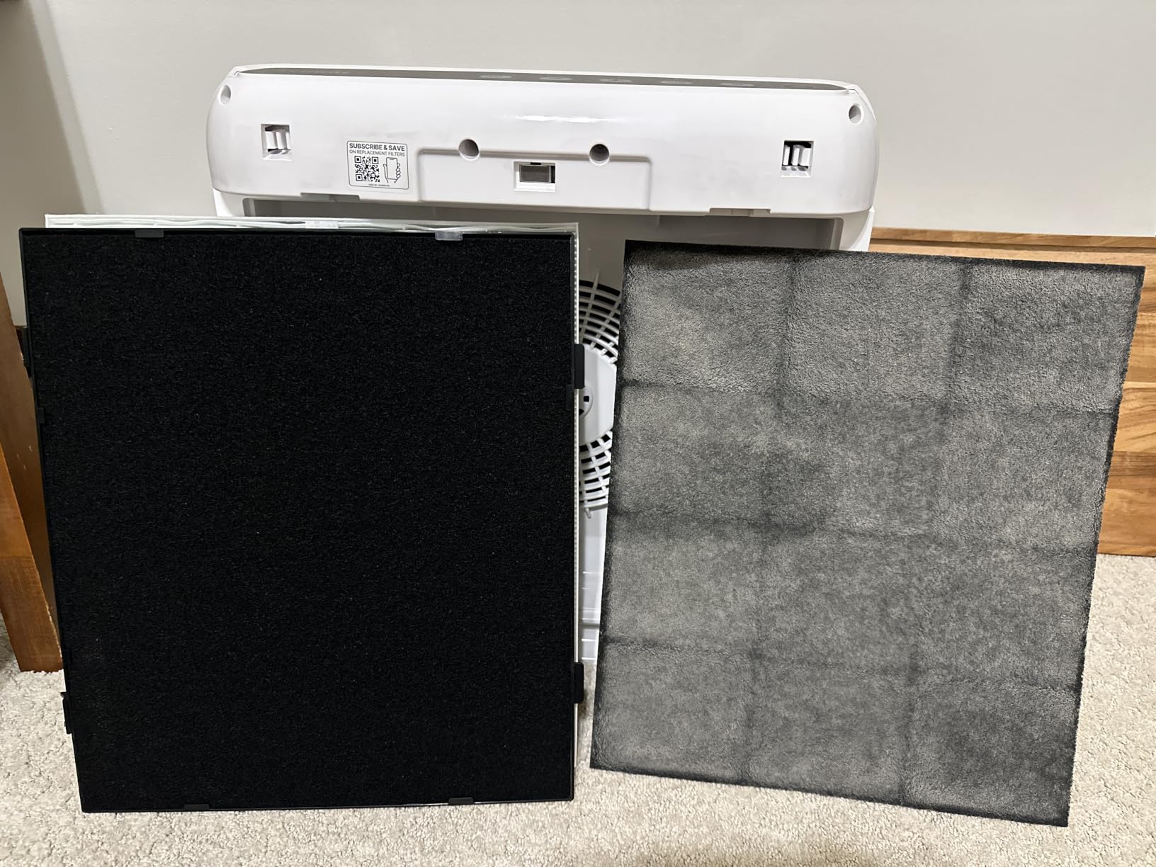 COWAY Airmega Mighty2 Air Purifier, Next Gen of AP-1512HH, for Large Room & Home Cleans up to 1,800 ft², IEST certified HEPA and Active Carbon for Allergies, Smoke, Dust, Pets & Mold, AP-1512N(W) customer photo 1