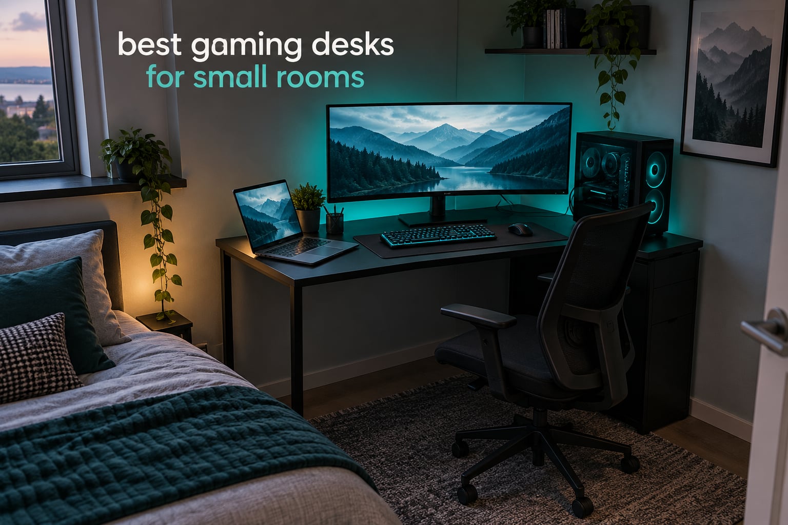 best gaming desks for small rooms