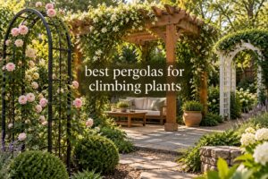 best pergolas for climbing plants