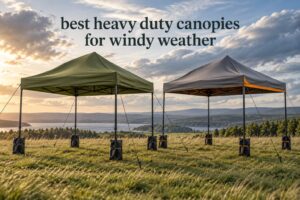 best heavy duty canopies for windy weather