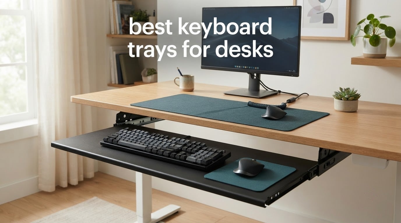 best keyboard trays for desks