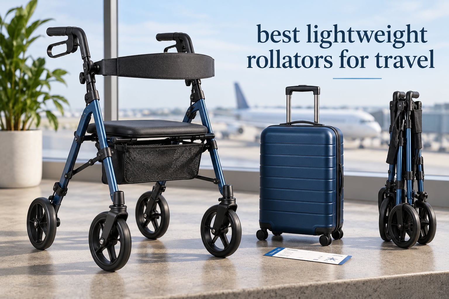 best lightweight rollators for travel