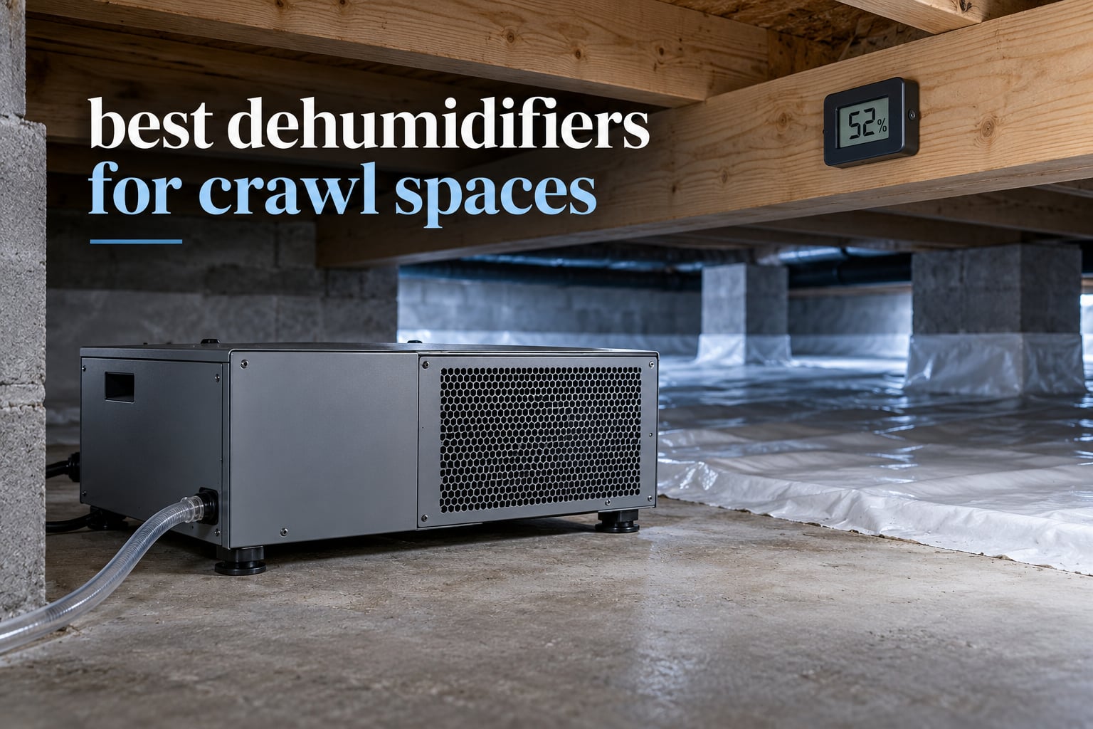 best dehumidifiers for crawl spaces