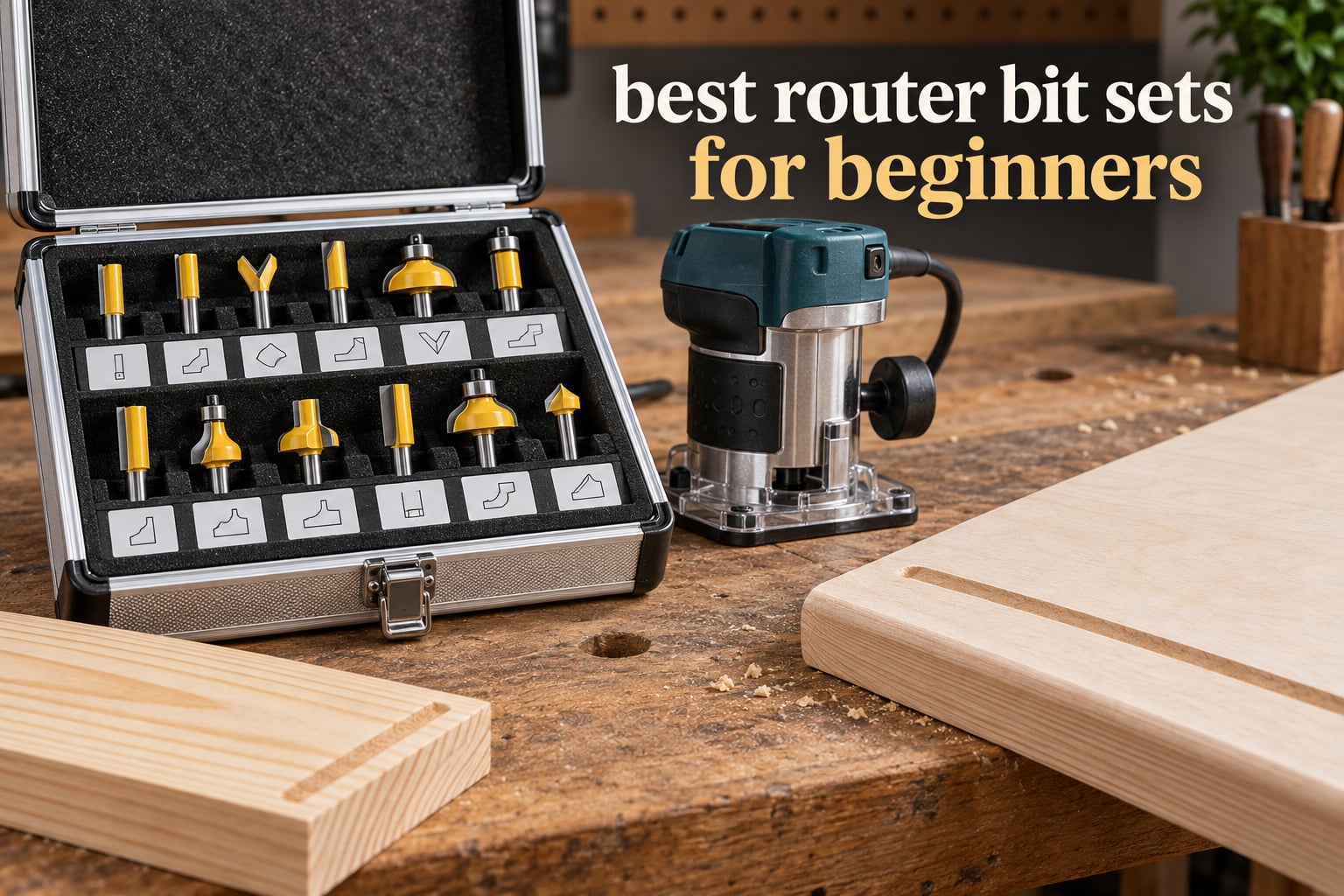 best router bit sets for beginners