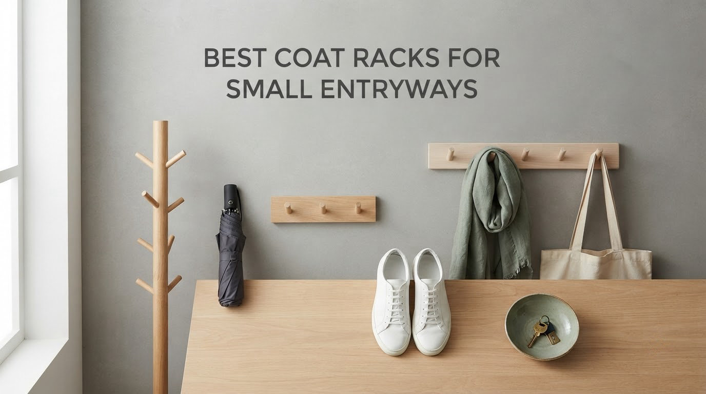 best coat racks for small entryways