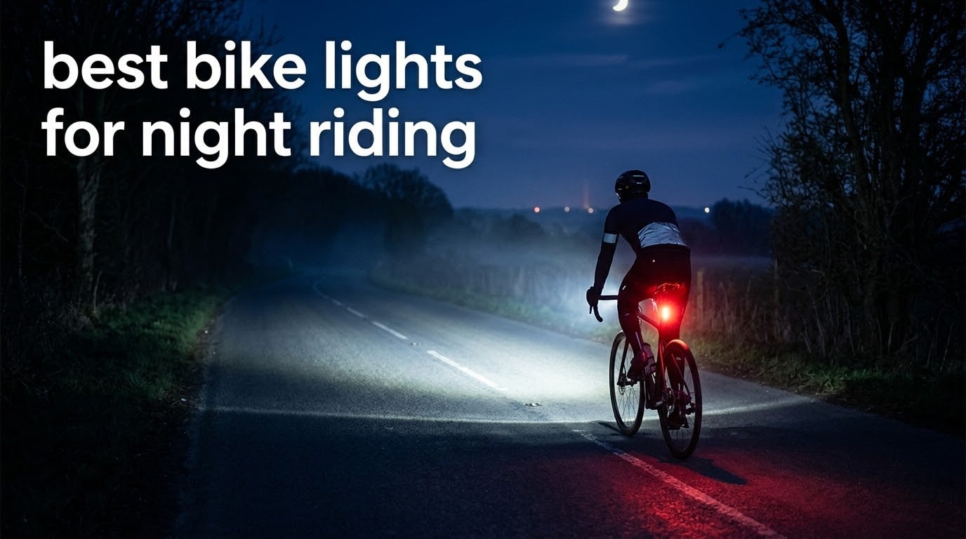 best bike lights for night riding