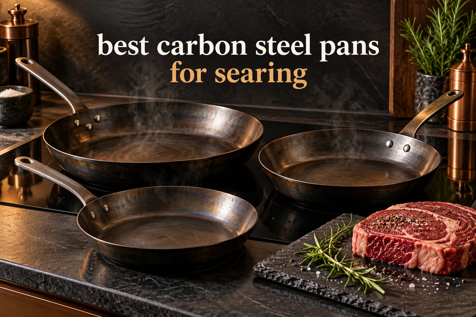 best carbon steel pans for searing
