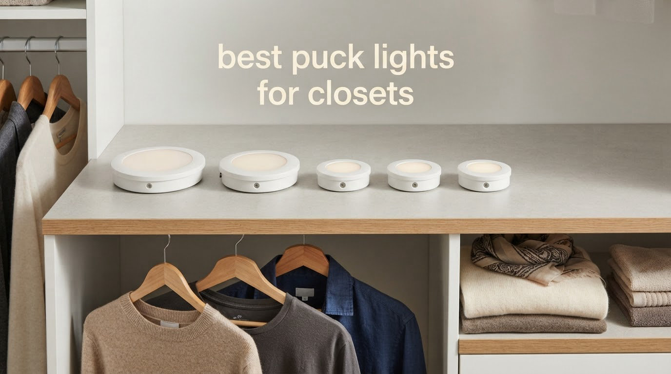 best puck lights for closets