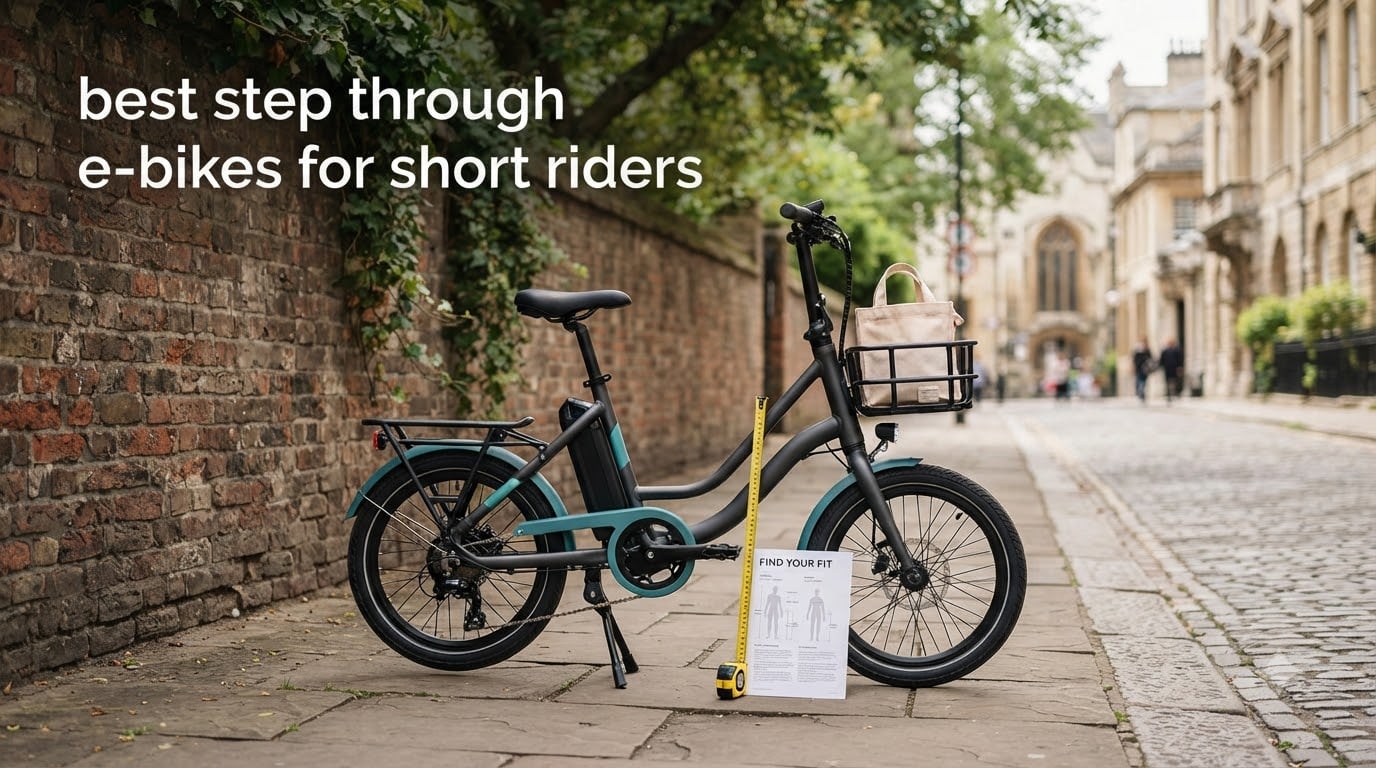 best step through e-bikes for short riders