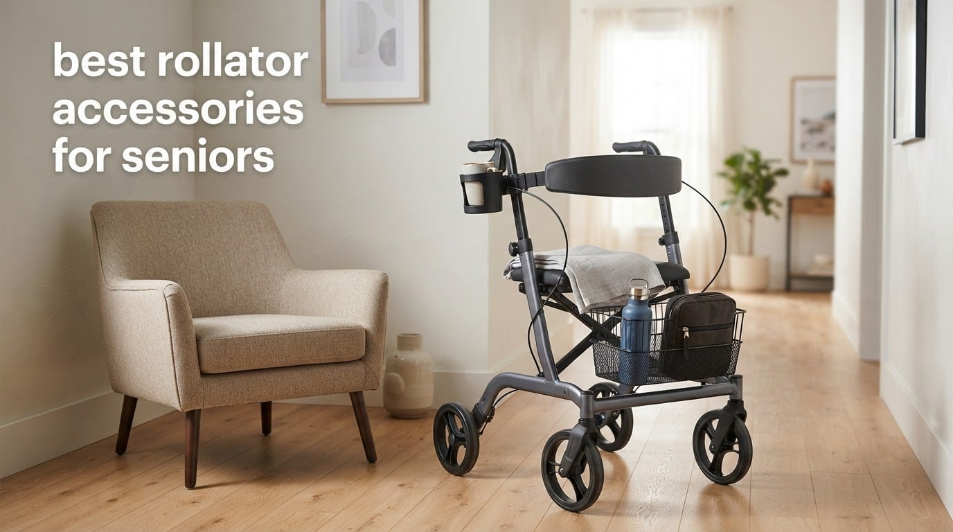 best rollator accessories for seniors