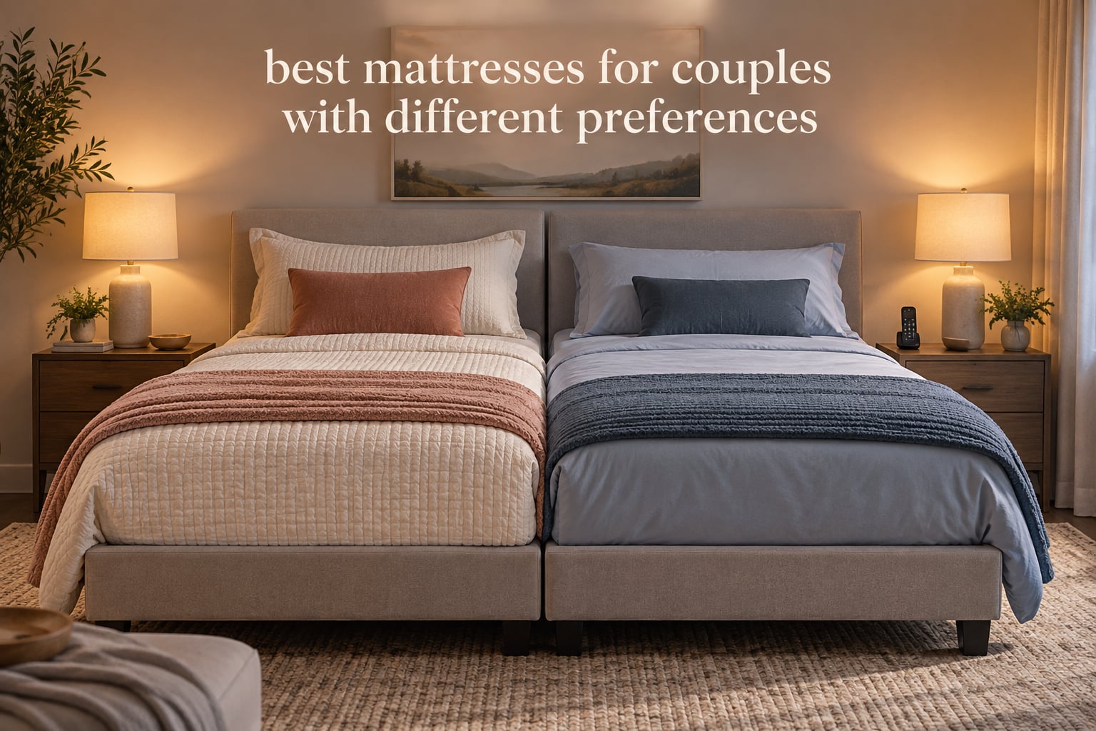 best mattresses for couples with different preferences