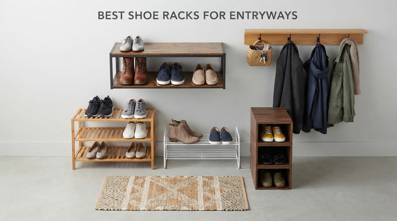 best shoe racks for entryways