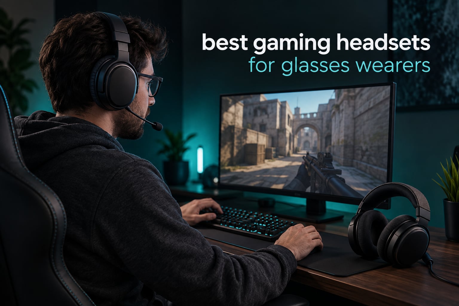 best gaming headsets for glasses wearers