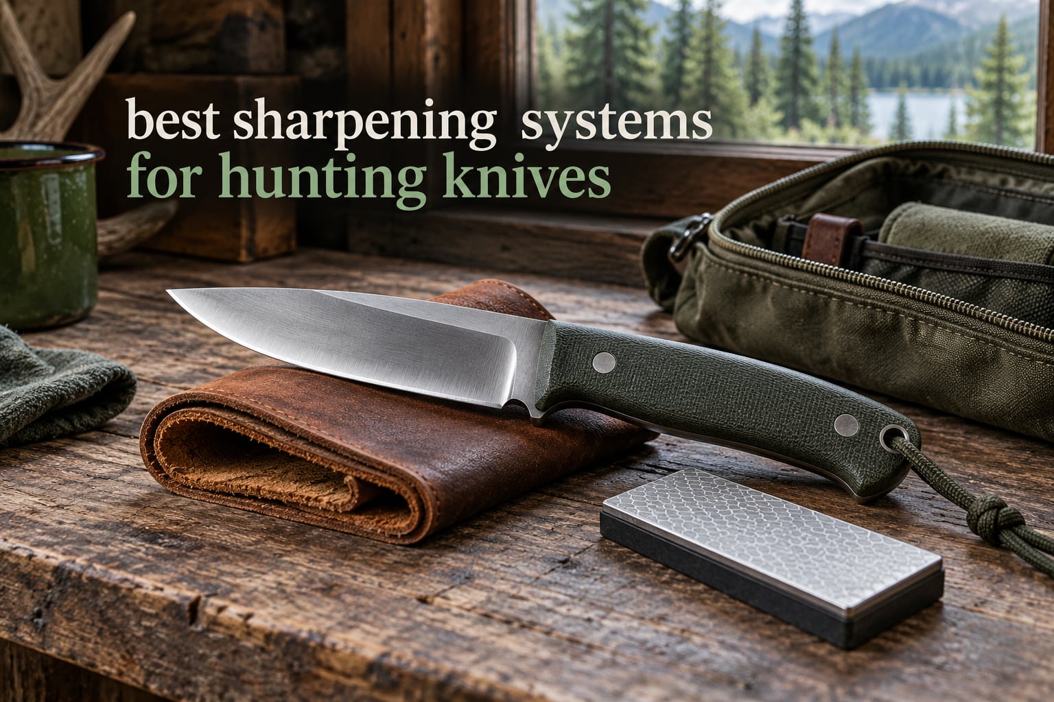 best sharpening systems for hunting knives