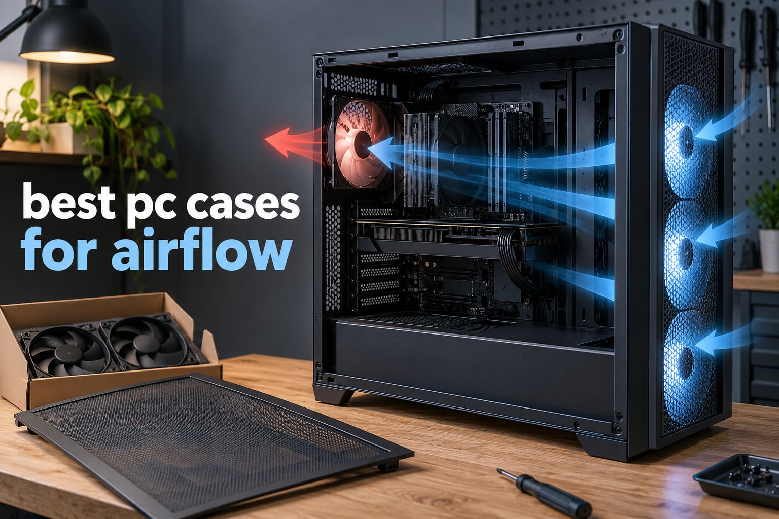 best pc cases for airflow