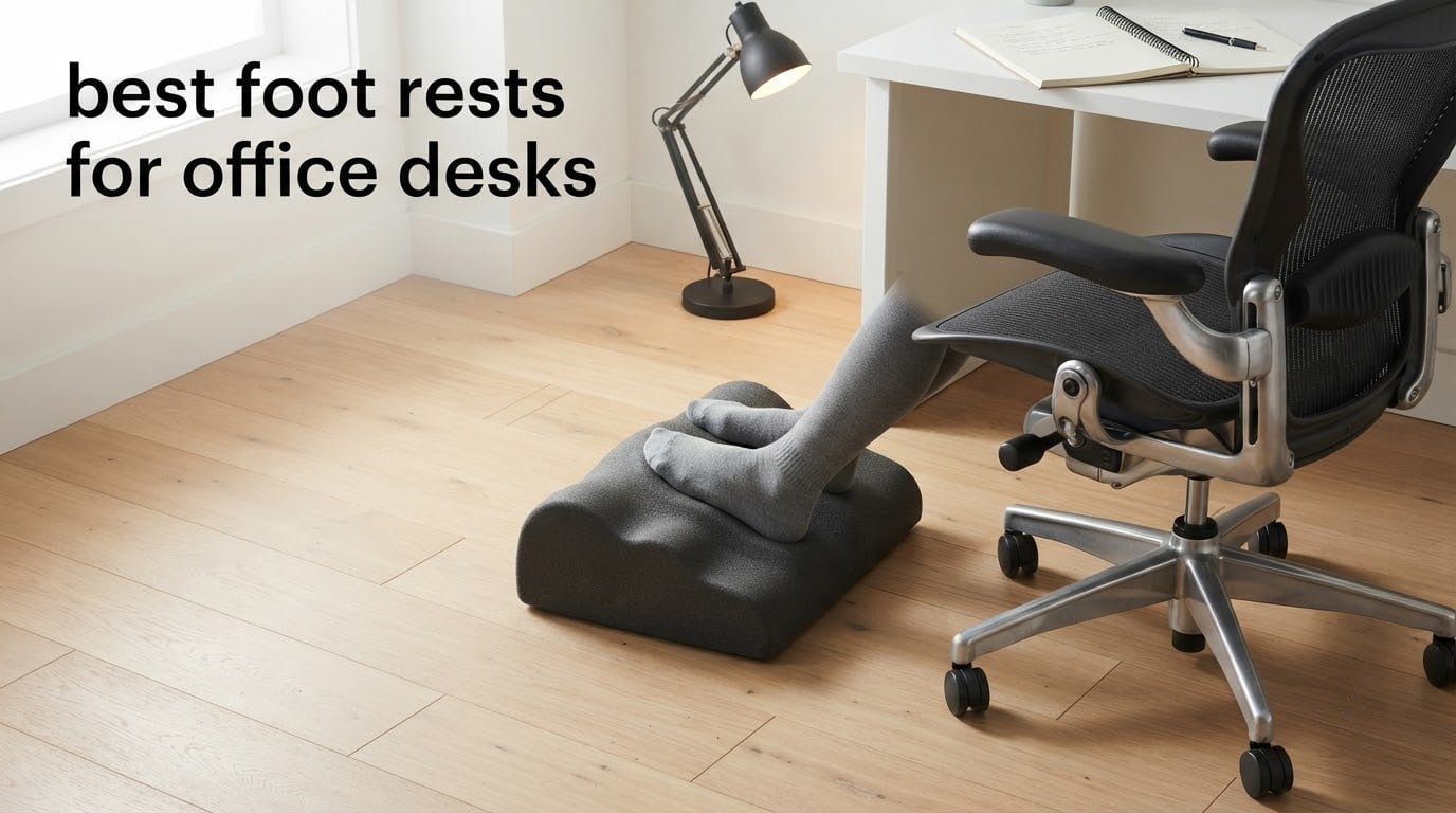 best foot rests for office desks