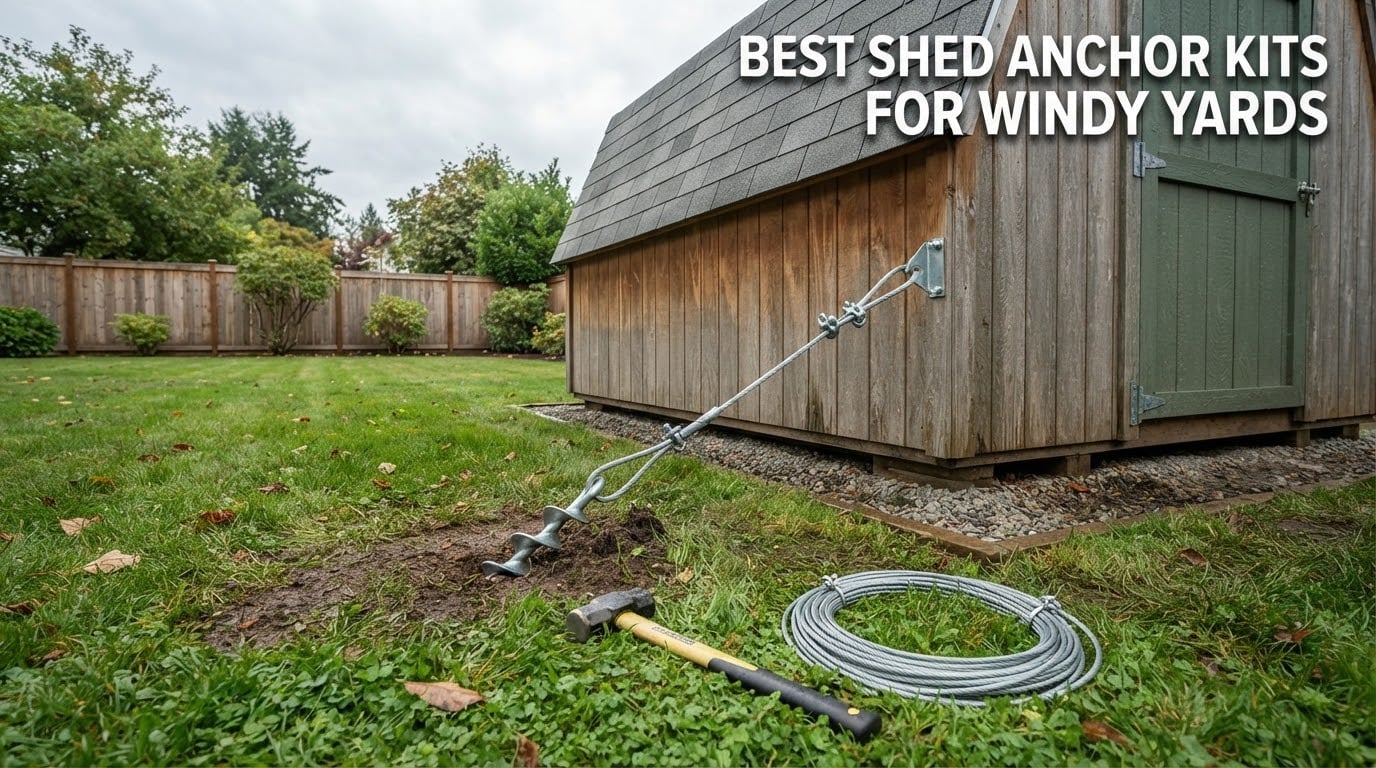 best shed anchor kits for windy yards