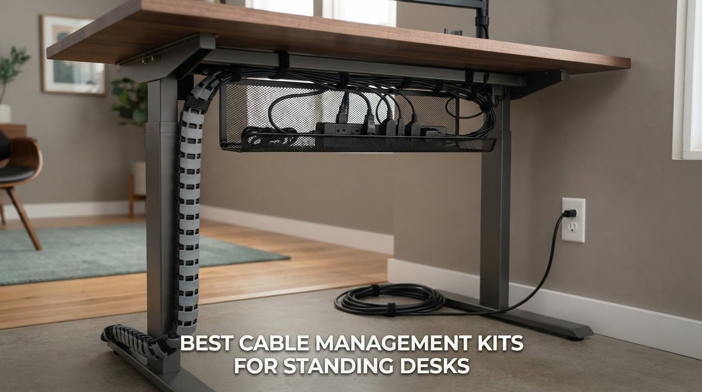 best cable management kits for standing desks