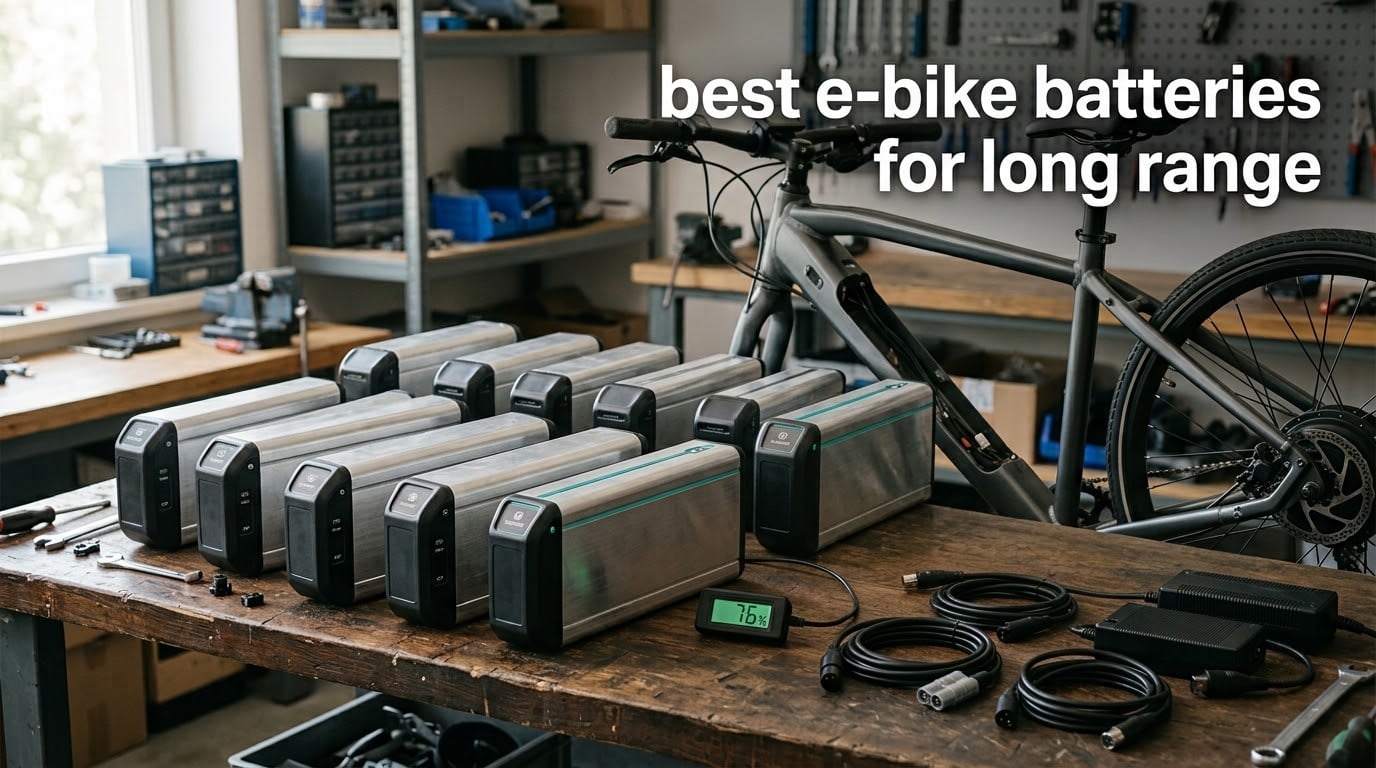 best e-bike batteries for long range