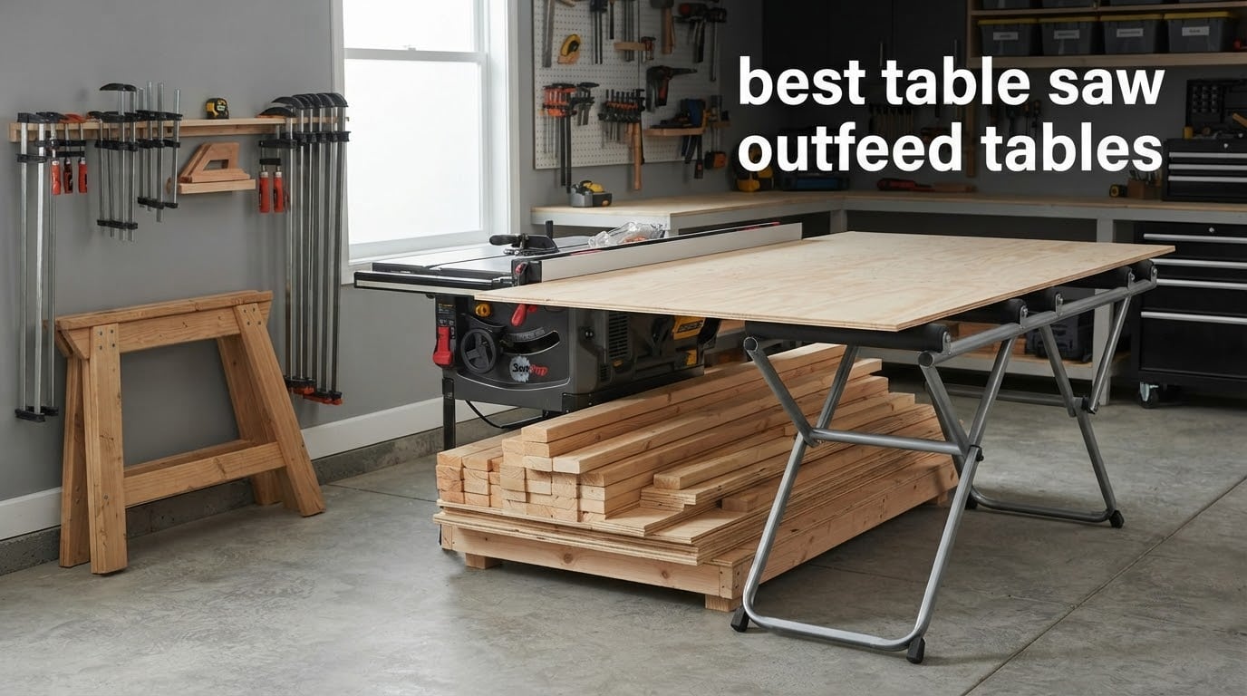 best table saw outfeed tables