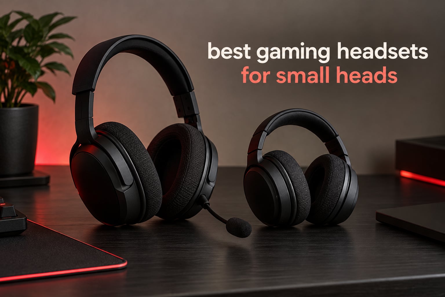 best gaming headsets for small heads
