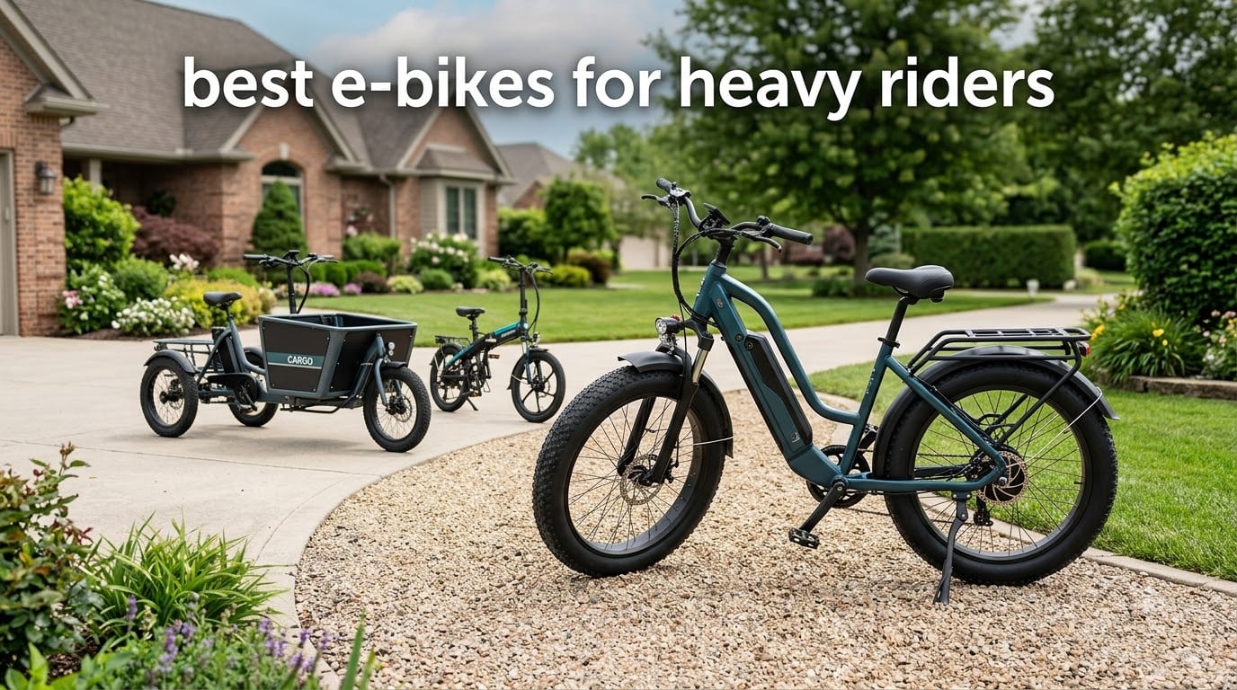 best e-bikes for heavy riders