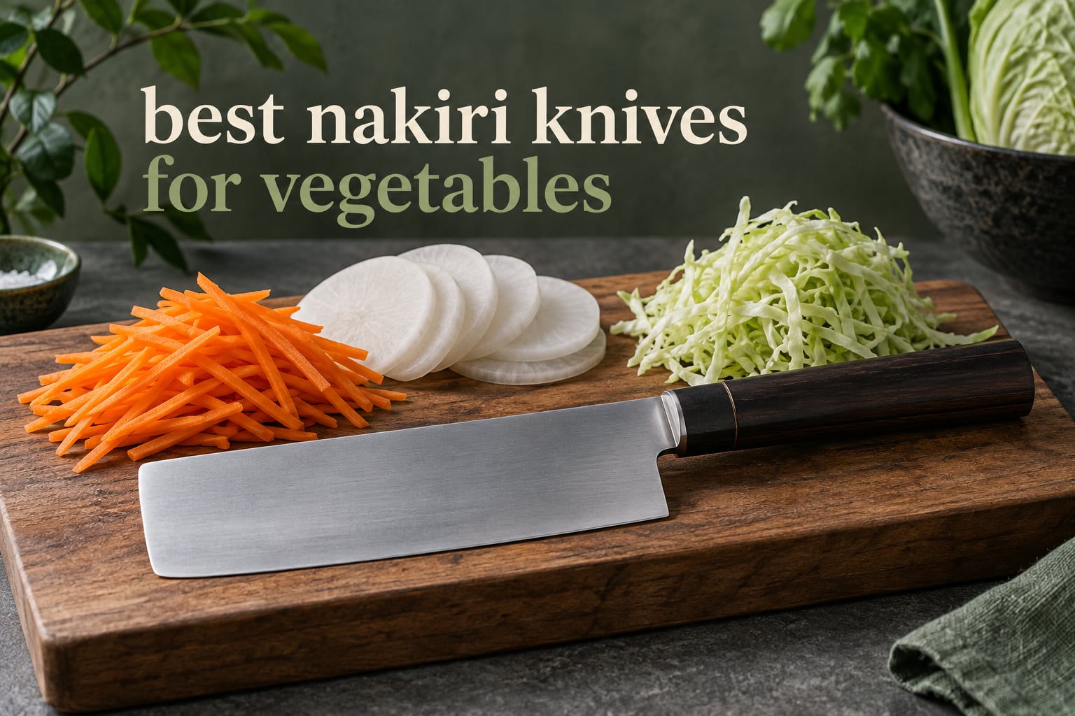 best nakiri knives for vegetables