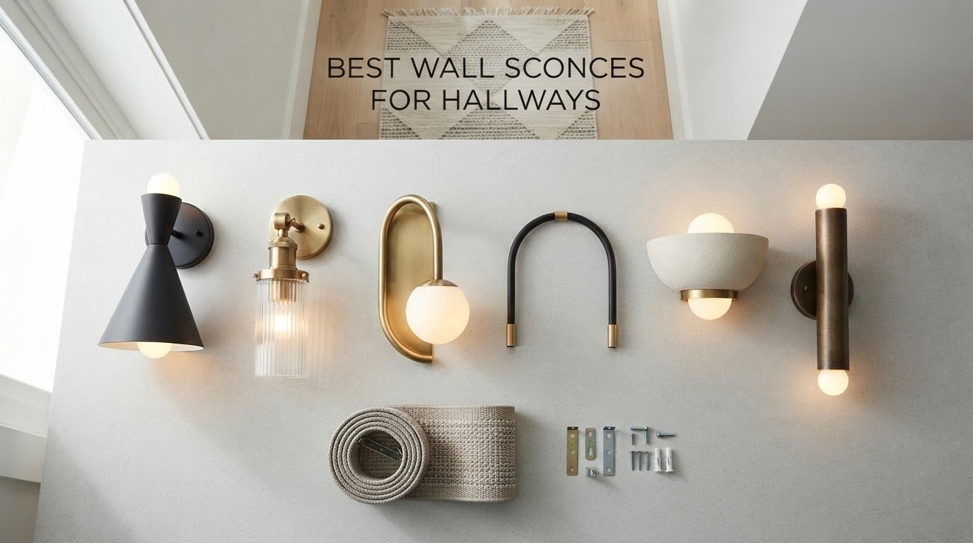 best wall sconces for hallways