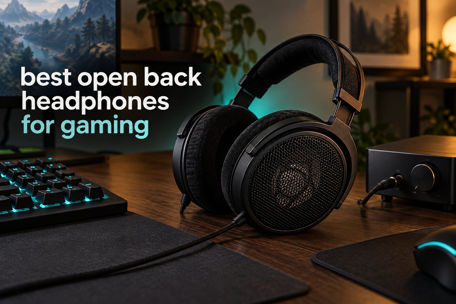 best open back headphones for gaming