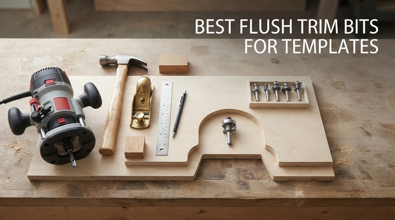 best flush trim bits for templates