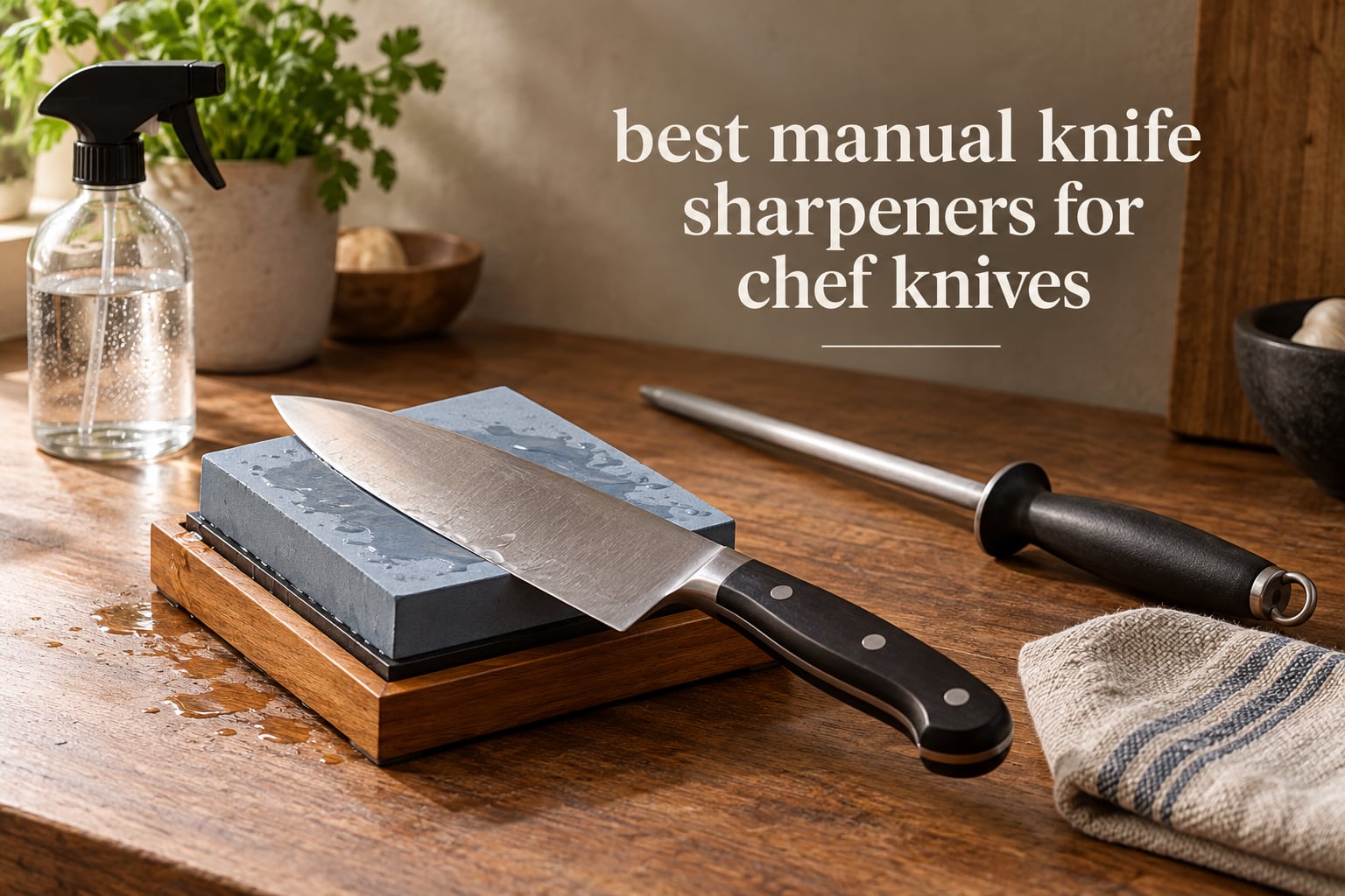 best manual knife sharpeners for chef knives
