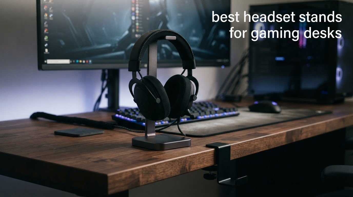 best headset stands for gaming desks