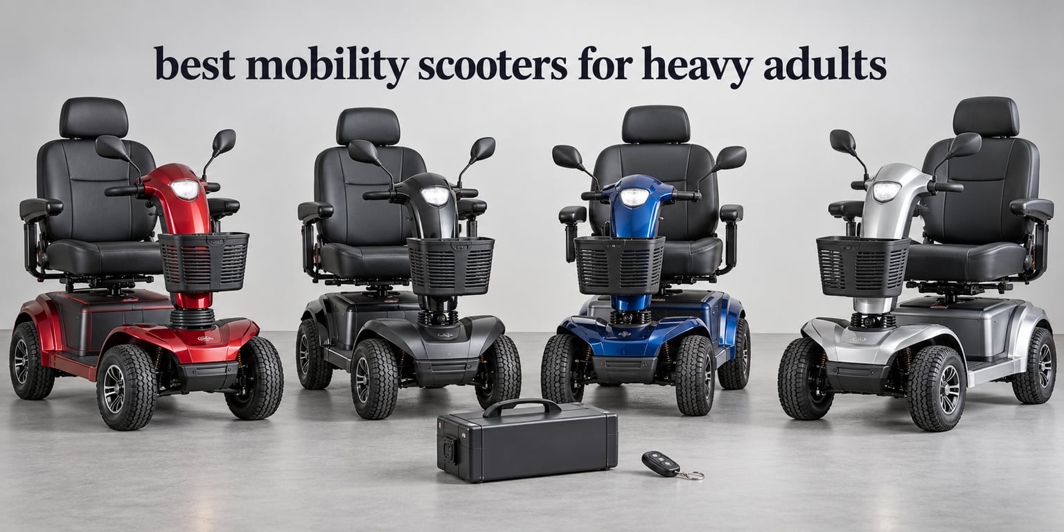 best mobility scooters for heavy adults
