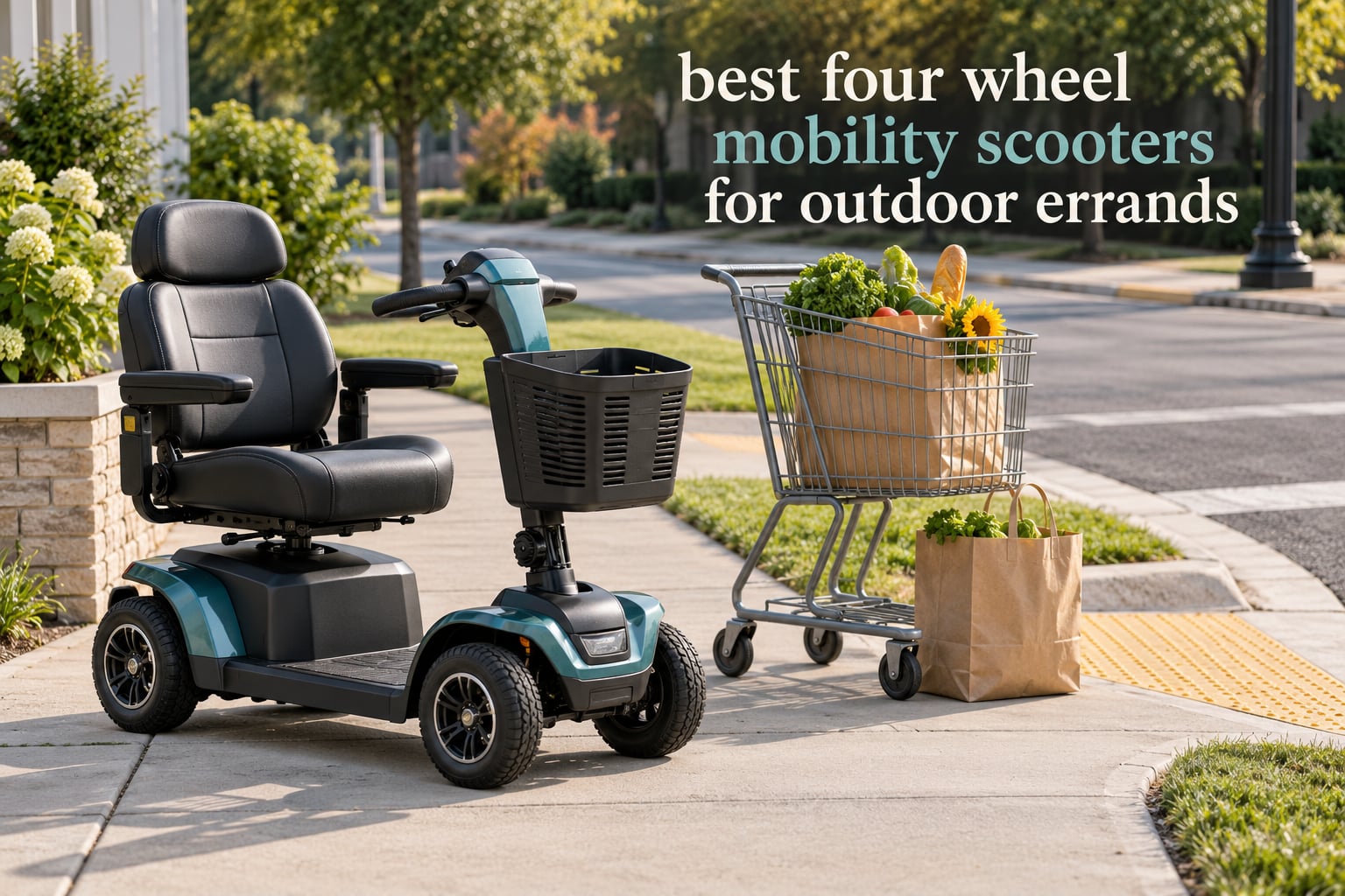 best four wheel mobility scooters for outdoor errands