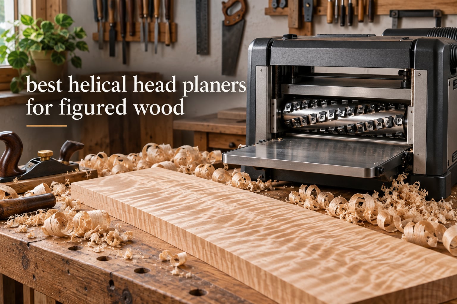 best helical head planers for figured wood