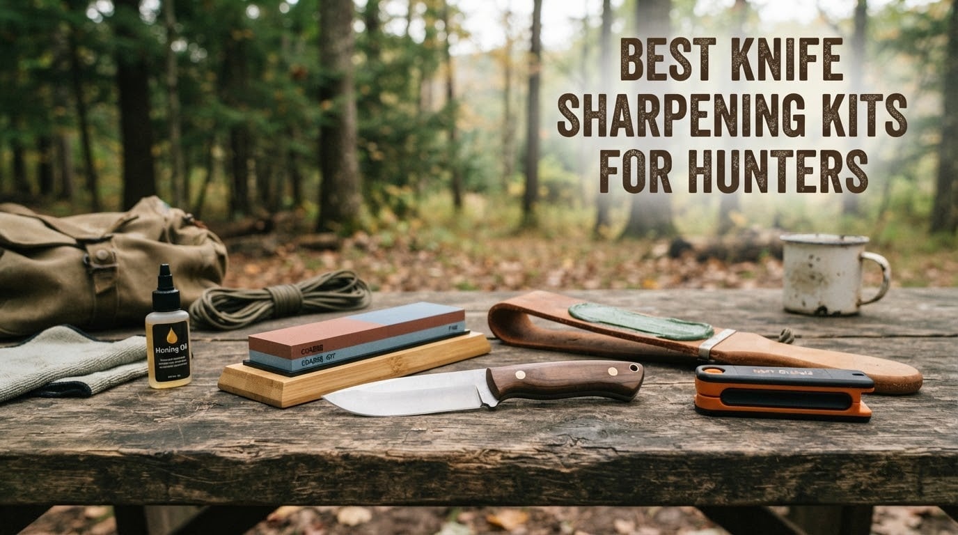 best knife sharpening kits for hunters
