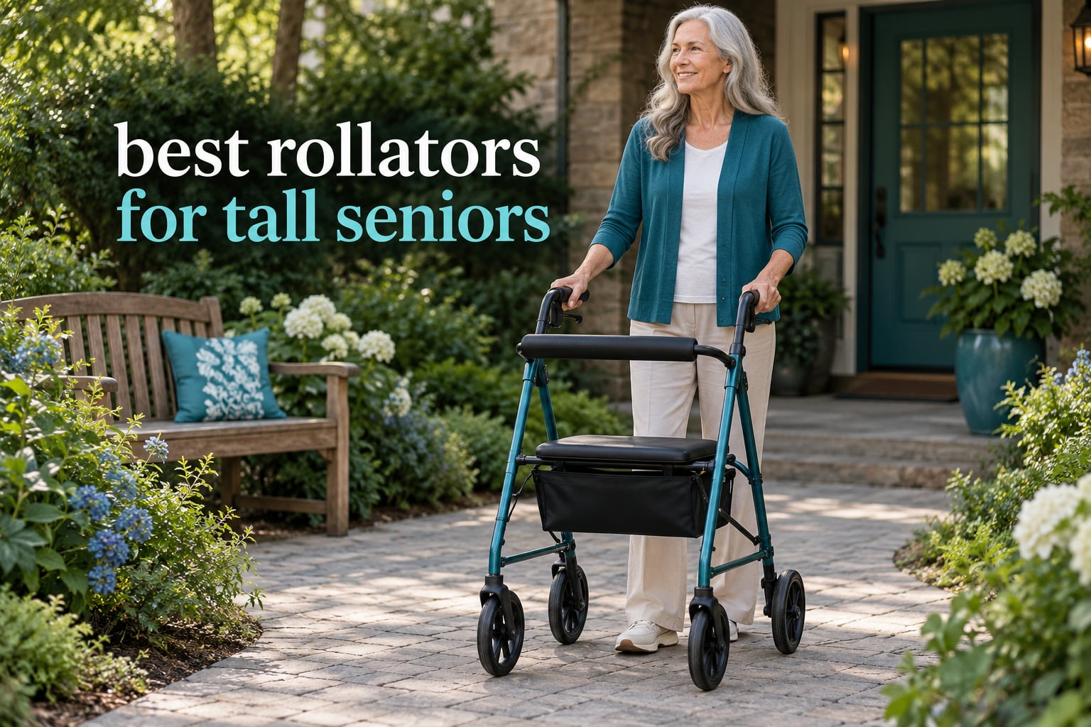 best rollators for tall seniors